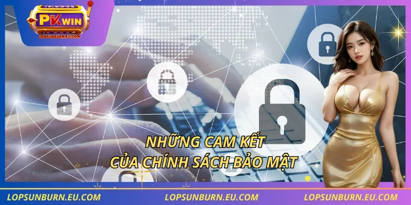 Những cam kết của chính sach bảo mật