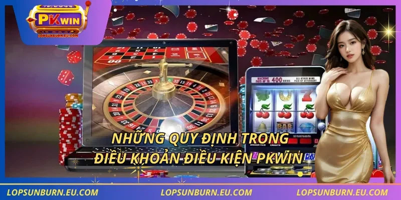 Những quy định trong điều khoản điều kiện PKWIN